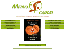 Tablet Screenshot of meditas-cardio.fr